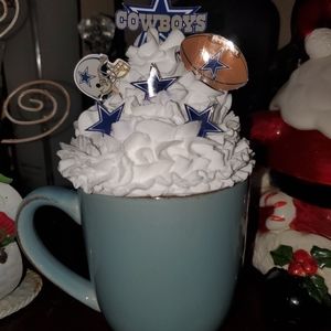 Custom mug toppers